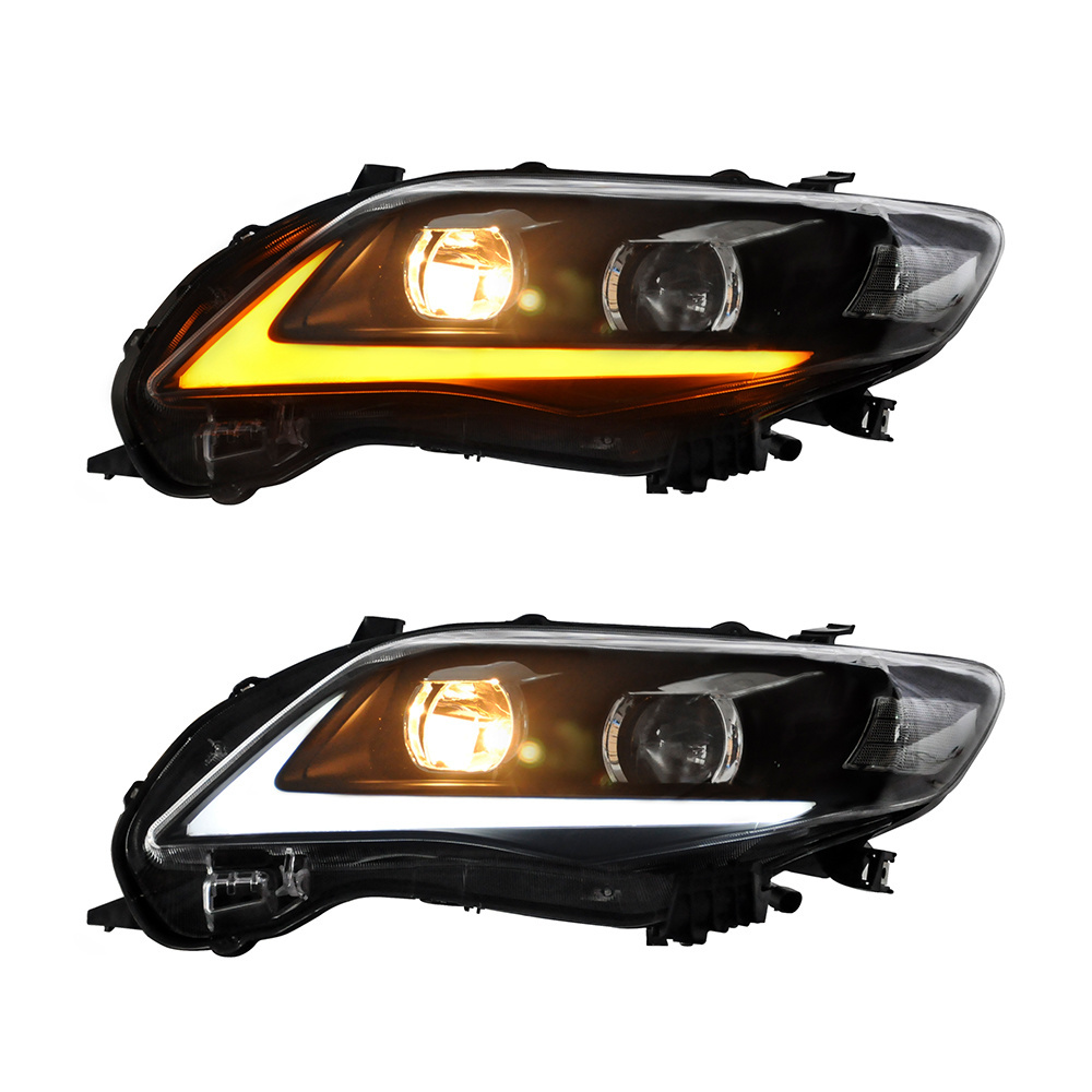 High Quality Auto lighting system 2011 2012 2013 headlights for Corolla headlamp for Toyota Corolla