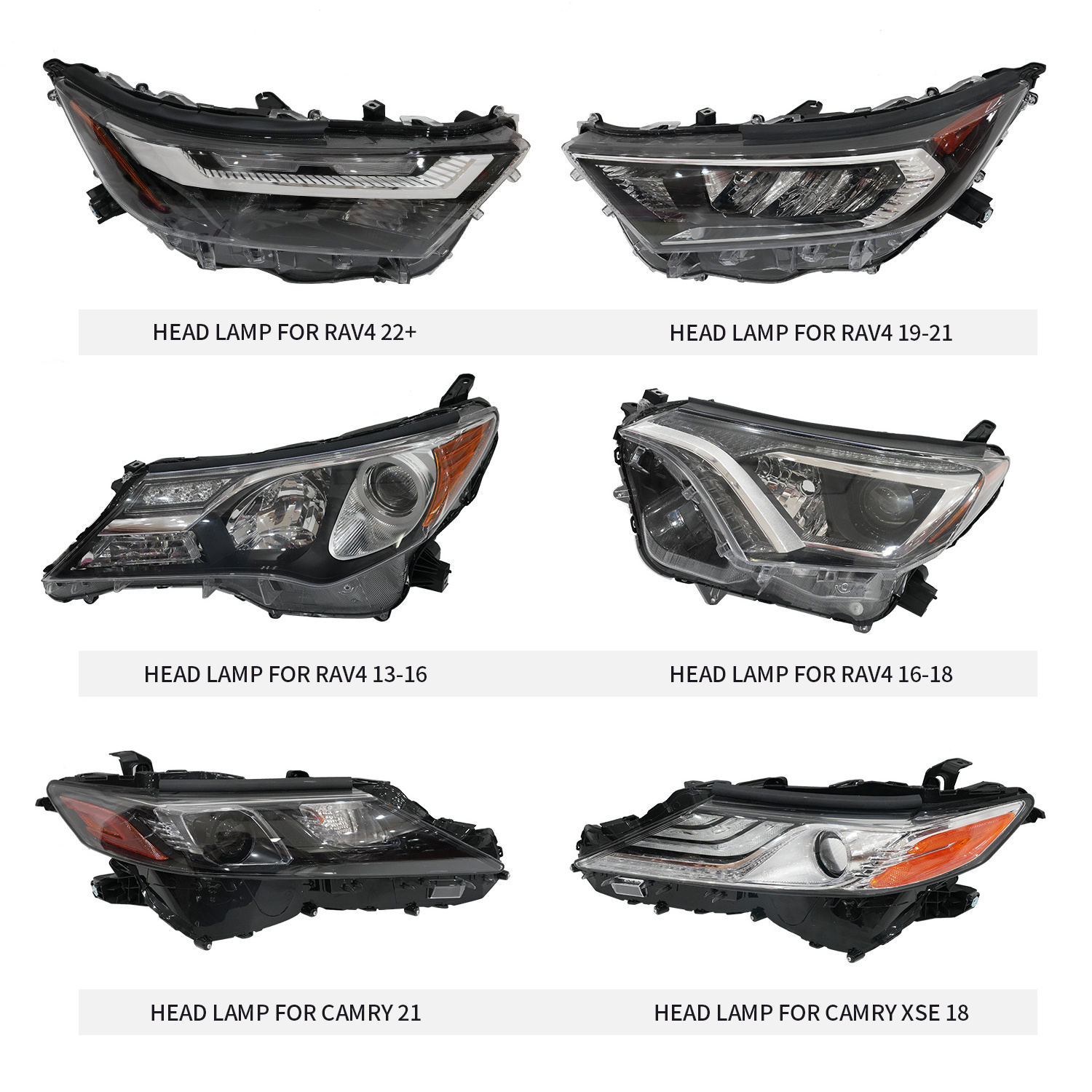 High Performance US Version Head Lamp Modified Led Headlights for Toyota Tacoma 2015-2020