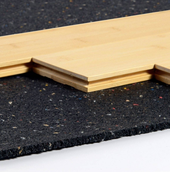 Acoustic foam thermal sound insulation rubber mat anti-vibration underlay rubber flooring mat