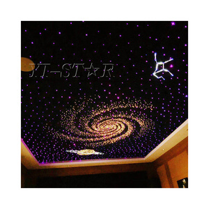 starry ceiling polyester fiber  acoustic\/sound-absorption panel ceiling decorative panels