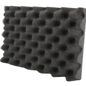 2 Inch 12" W x 12" L Egg Crate Panels Acoustic Foam Sound Proof Wall Tiles, 6 Pack