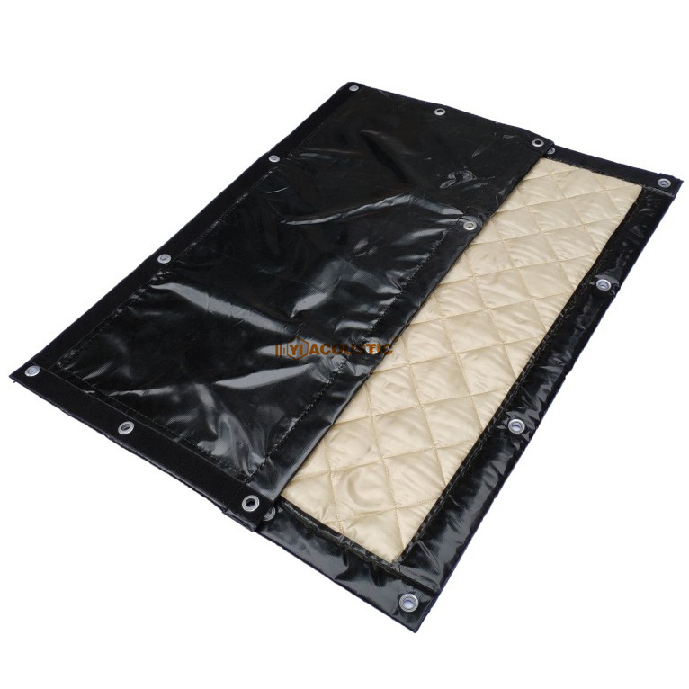 Acoustic Blanket Sound Barrier/Acoustic Curtains Sound Proof Curtains/Acoustic Sound Blanket for Windows Soundproof