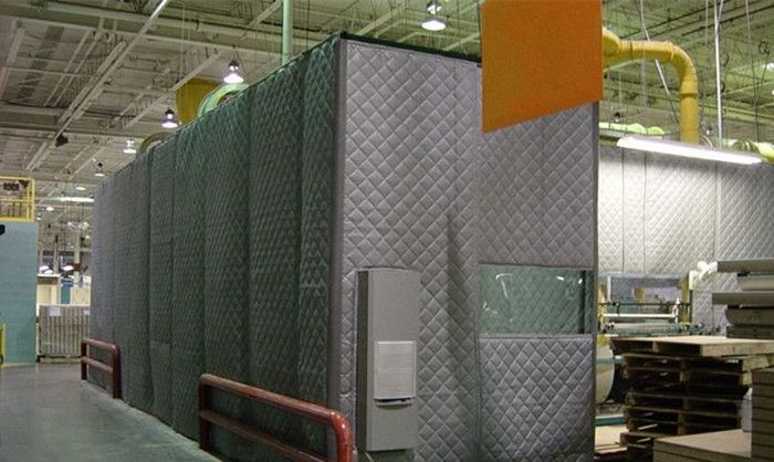 Industry soundproof  blanket sound blocking fence Outdoor acoustic barrier fence noise barrier curtain construction