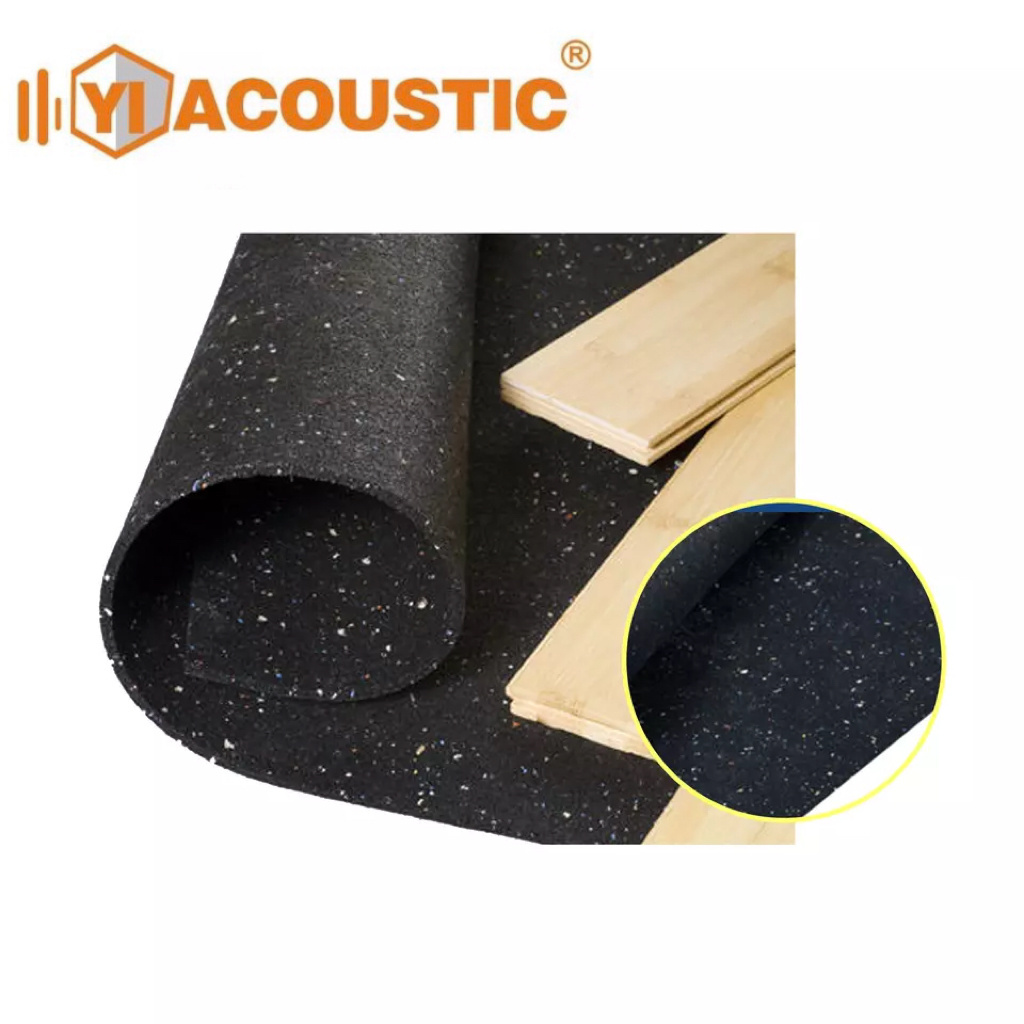 Acoustic foam thermal  gym rubber flooring roll