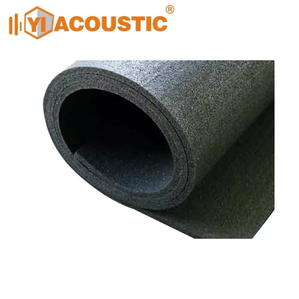 Acoustic foam thermal  gym rubber flooring roll