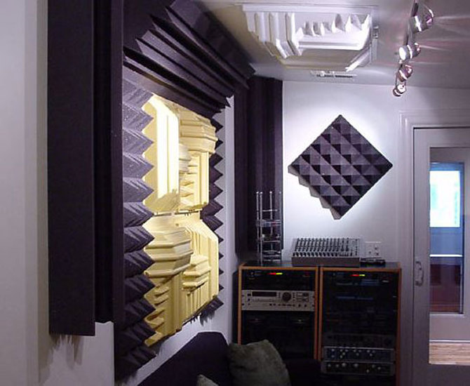 Factory Custom-made Soundproof foam Bass Trap Acoustic Black Foam