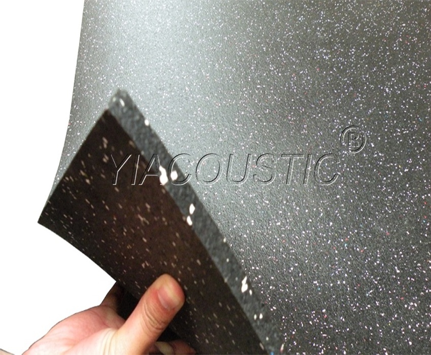 Sound Insulation Rubber Floor Under Mat Acoustic Underlay for Gym