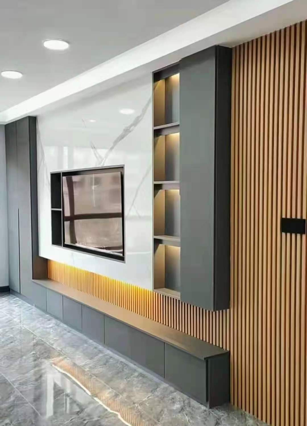 Art Acoustic Panels Soundproof Wall Panels Soundproofing Grooved Wooden Acoustic Wall Panel