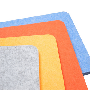 High Density 100% Recycle PET Acoustic Panels Soundproof Material  Felt Sound Absorbing Ceiling Acoustic Panel