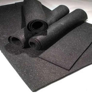 Acoustic foam thermal sound insulation rubber mat anti-vibration underlay rubber flooring mat