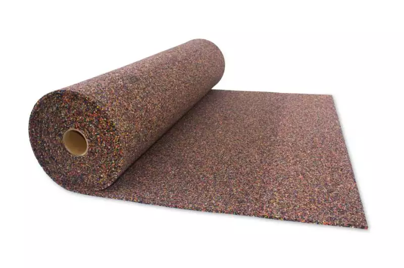 Sound Deadening Underlay Impact Absorption Soundproof Tiles for Floor vibration absorption floor mat