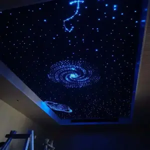 16W Meteor RGBW LED Fiber Optic Star Ceiling Light Starlight Headliner Shooting Star Kit For Car / Home Theater