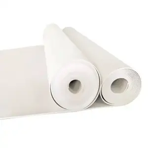 white Mass loaded vinyl Self adhesive MLV soundproofing barrier mlv acoustic damping with good product white mlv