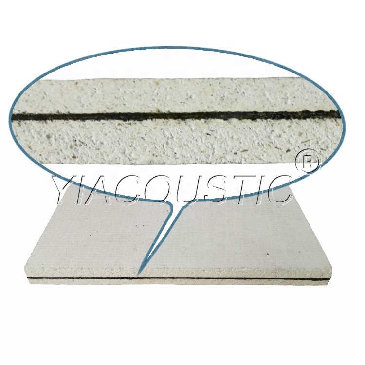 Excellent sound absorption and noise reduction Sound Insulation Mgo Board