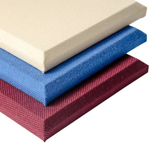 Sound-absorbing Fiberglass Fabric Wrapped Acoustic Panels for cinema sound proofing acoustic panel