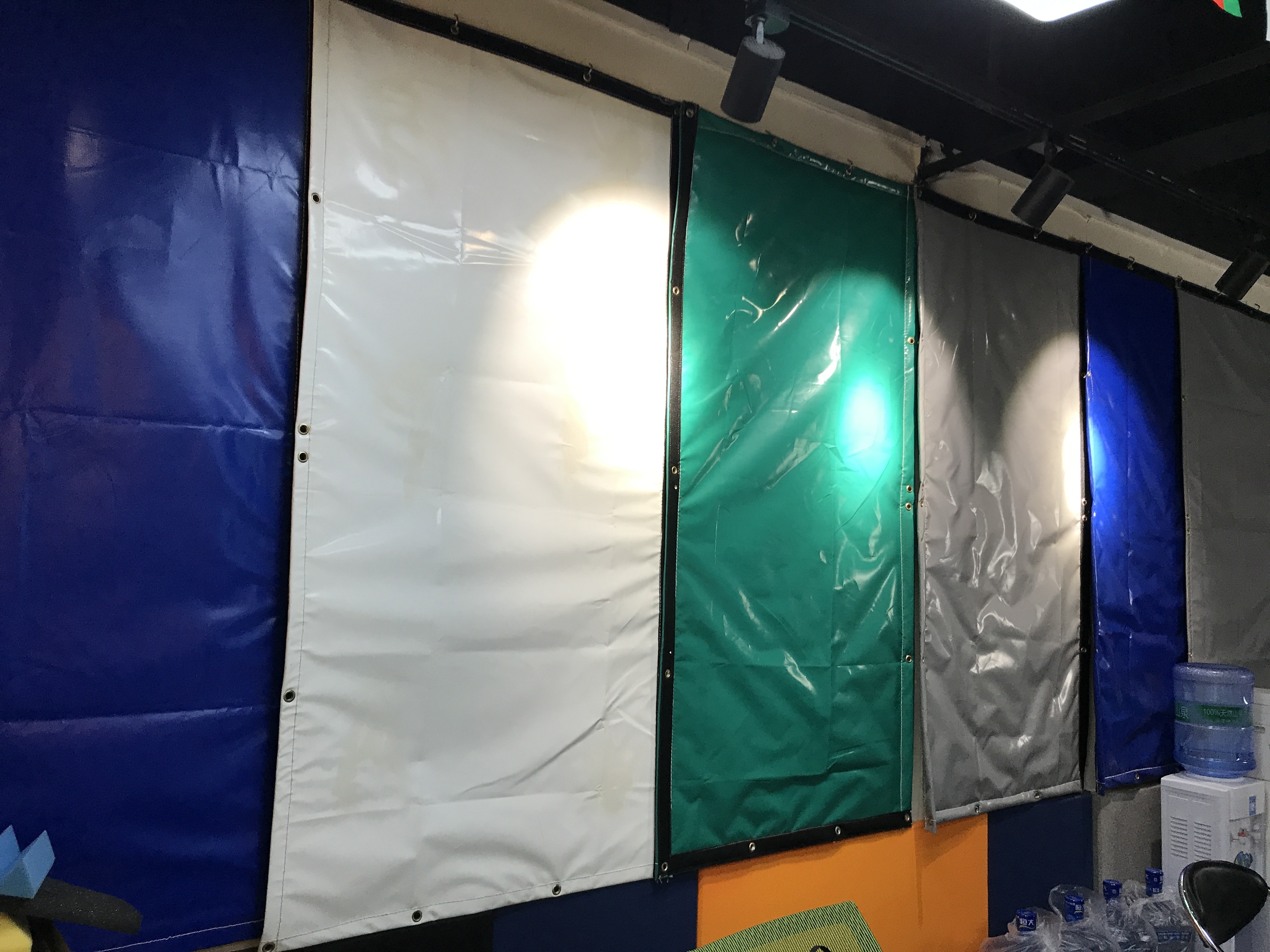 YIAcoustic Sound Barrier Fence for Sound blocking Industry soundproof curtain acoustic blanket