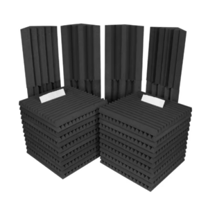 acoustic foam bass trap wall wedges sound-absorbing wholesale sound proof panels soundproof acoustic foam