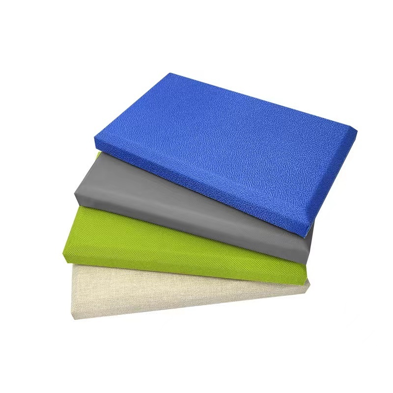 Sound-absorbing Fiberglass Fabric Wrapped Acoustic Panels for cinema sound proofing acoustic panel