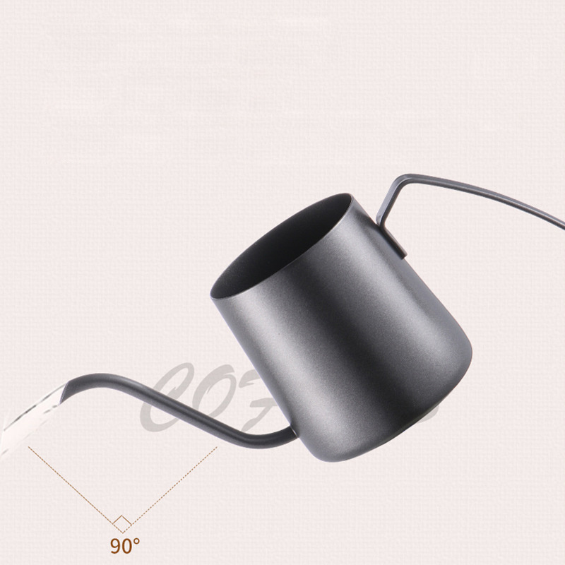 Long Narrow Spout Coffee Pot Kettle For Drip Coffee, Stainless Steel Durable Coated Hanging Ear Coffee Pot Tea Pot