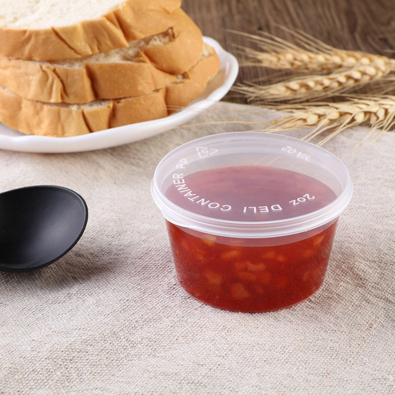 2oz/54ml Snack Bowl Disposable Plastic Sauce Cup With Lids Mini Jello shot Party supplies Dips Souffle