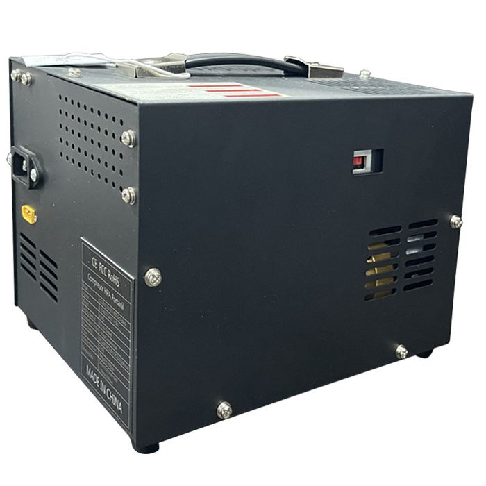 Yibang 250w PCP air compressor  300 bar 4500 Psi 12v or 220v 50hz  7L/min with 500cc 22 minutes from o to 30 mpa