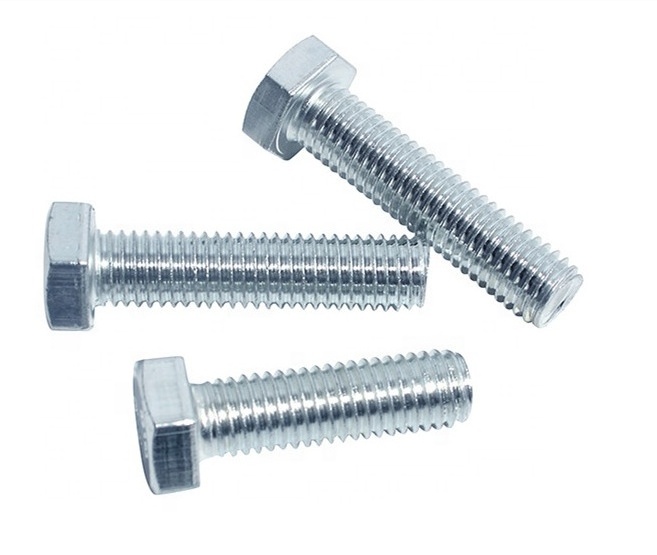 ANSI/ASME B 18.2.1 ASTM A307 A449 A354 SAE J429 Gr 2/5/8 Hex Bolts/Screw with Black Finish