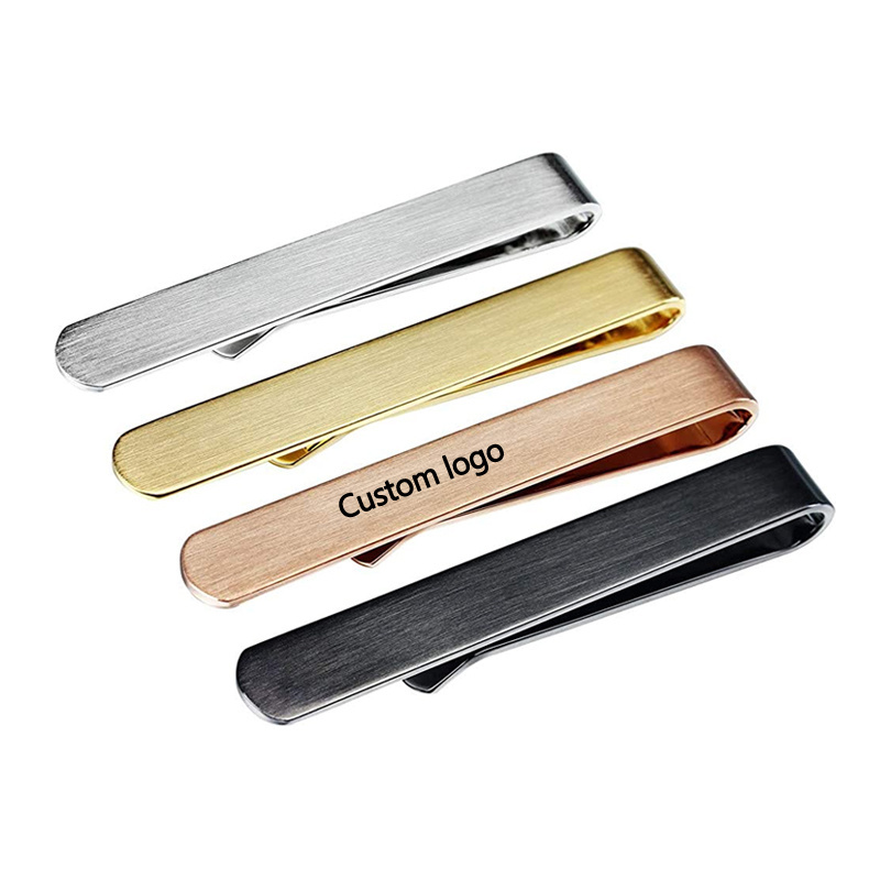 Brass Blank Tie Bar Clip Free The Mold Manufacturer Wholesale Custom Logo Metal for Christmas Alloy Party Products Yibao CN;GUA