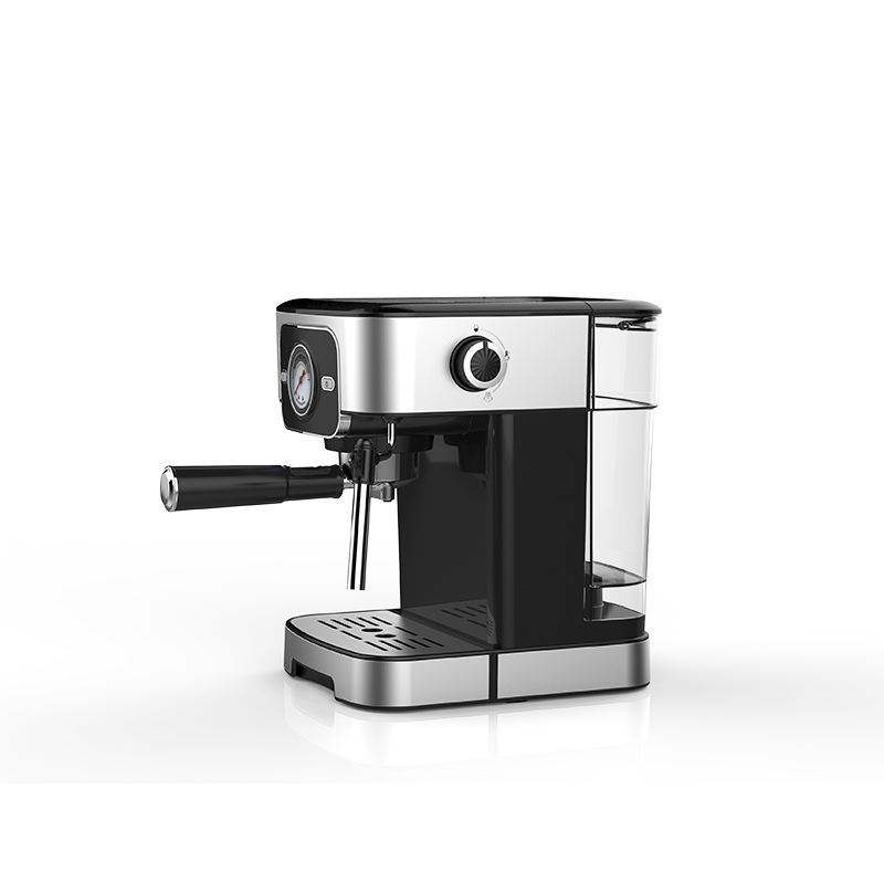 Factory wholesale semi-automatic capsule coffee machine household retro fancy milk foam portable espresso machine