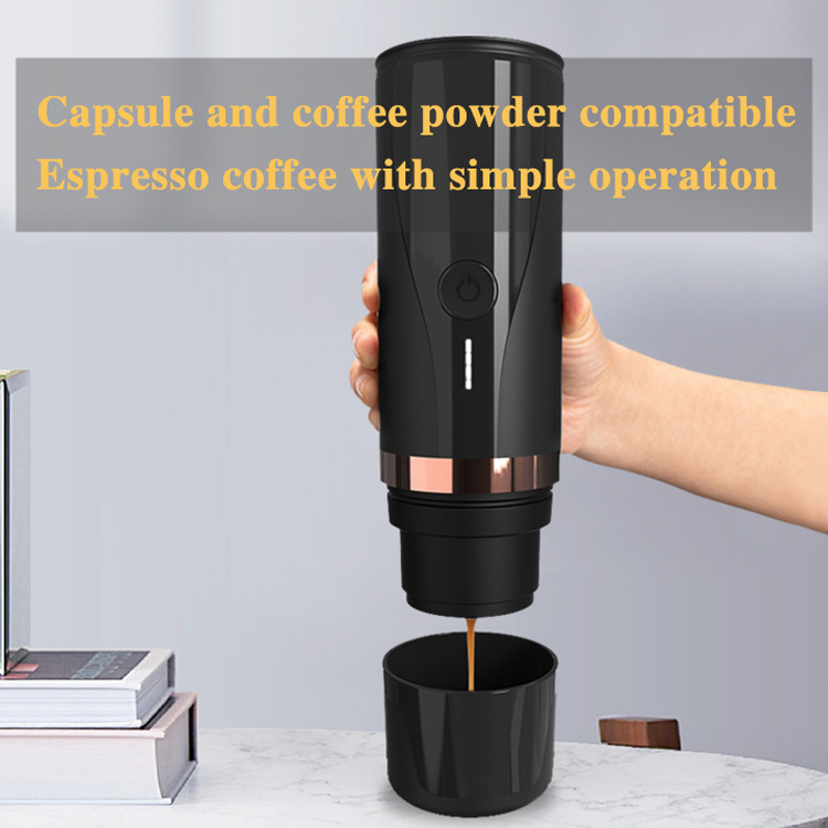 Great Little Device for The Coffee Addict Portable Coffee Makers Great Product Easy to Use Make Very Creamy Coffee Like at Home