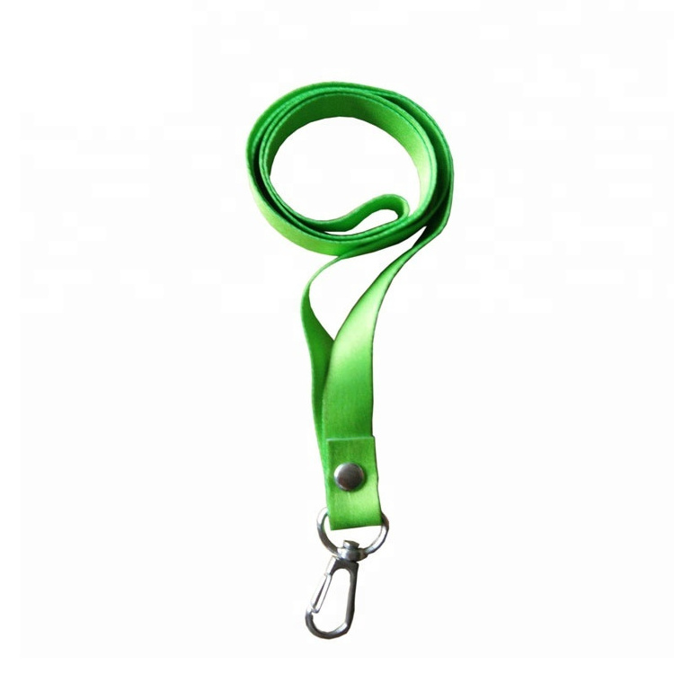 Personalized Plain coloured Custom Printing Logo Lanyard Sublimation Polyester Neck ID Lanyards With Logo Custom