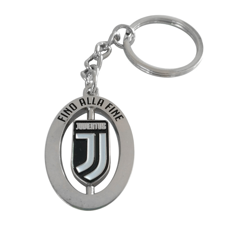 Promotion rotate keychains enamel keychain rings custom spinning keychain for gifts metal resin acrylic keyring