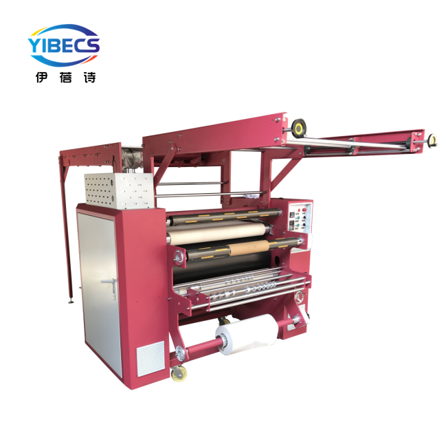 Double Side digital printing machine sublimation calendar for narrow fabric