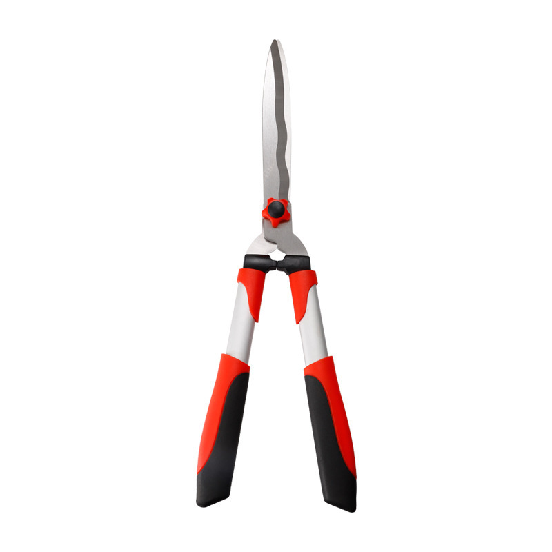 Popular SK5 alloy steel curved blade rubber non-slip handle hedge shear tree branches hedge shear vigorously