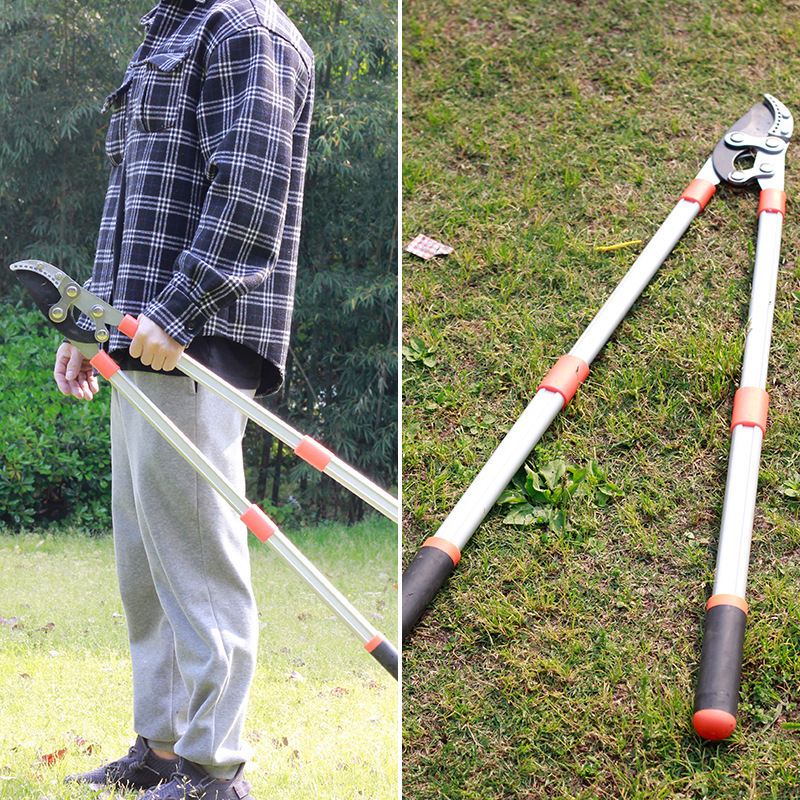 New Design Super Telescopic Tree Bypass Pruner/Lopper long handle  Tree Trimmer Cuts Garden Lopper