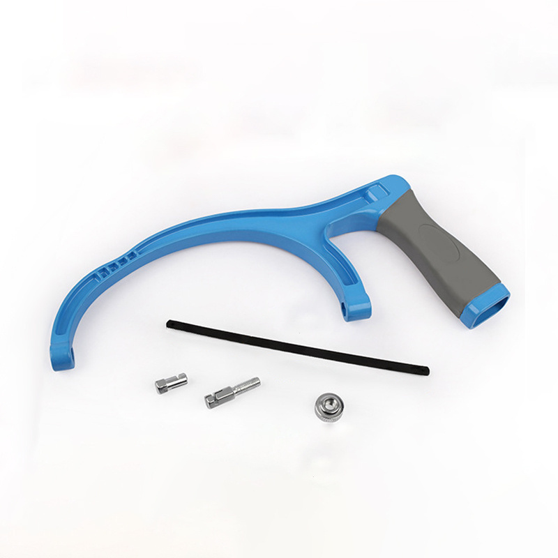 Factory Wholesale 155mm cut wood fruit trees semi-circular metal hacksaw mini bow hacksaw frame