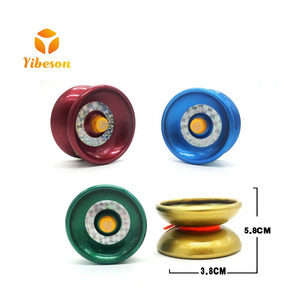 Creative classic funny Game Top Professional Responsive Spin Alloy finger yo yo ball Toy retractable Super metal yoyo