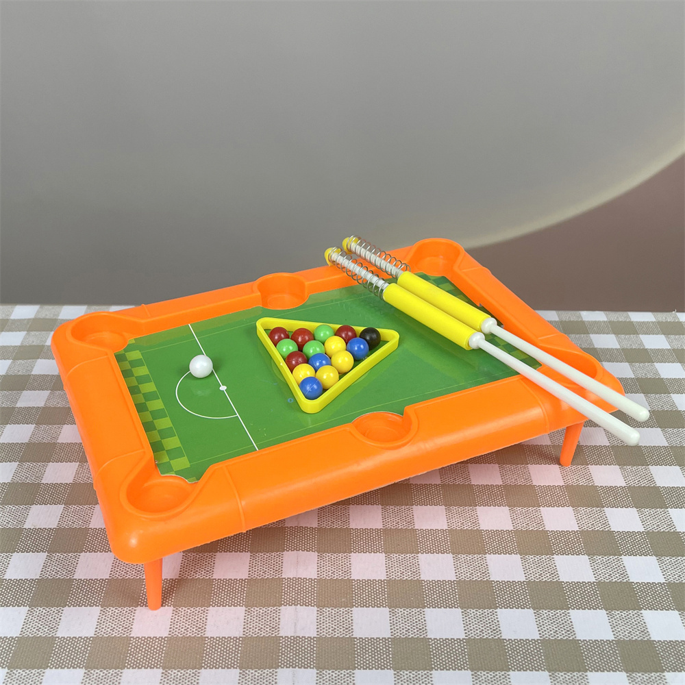 Portable Kids Indoor Interactive Board Sports Games Funny Desktop Billiard Set Mini Pool Table Toy