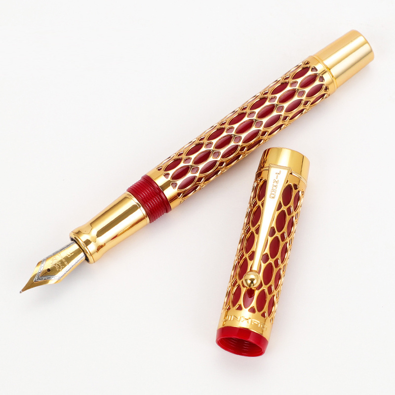 Jinhao century 100 reticulated hollow-out series beauty exquisite high appearance luxury premium writing fountain pen