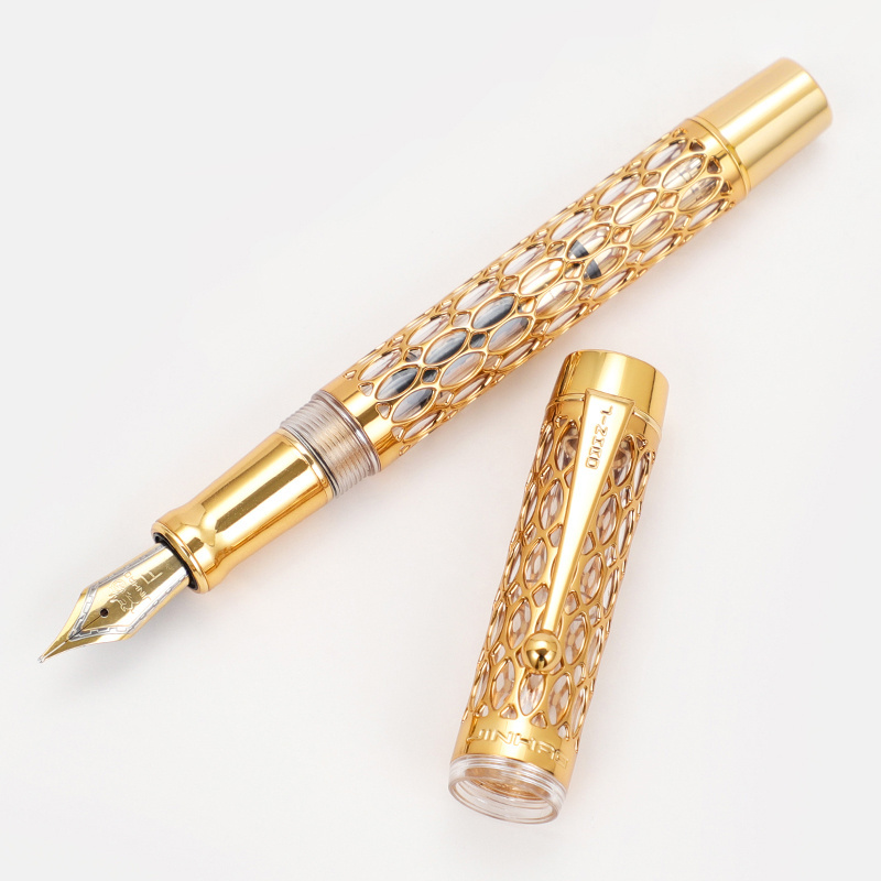 Jinhao century 100 reticulated hollow-out series beauty exquisite high appearance luxury premium writing fountain pen