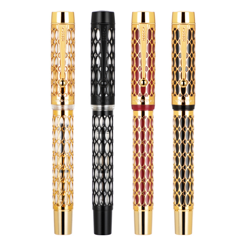 Jinhao century 100 reticulated hollow-out series beauty exquisite high appearance luxury premium writing fountain pen