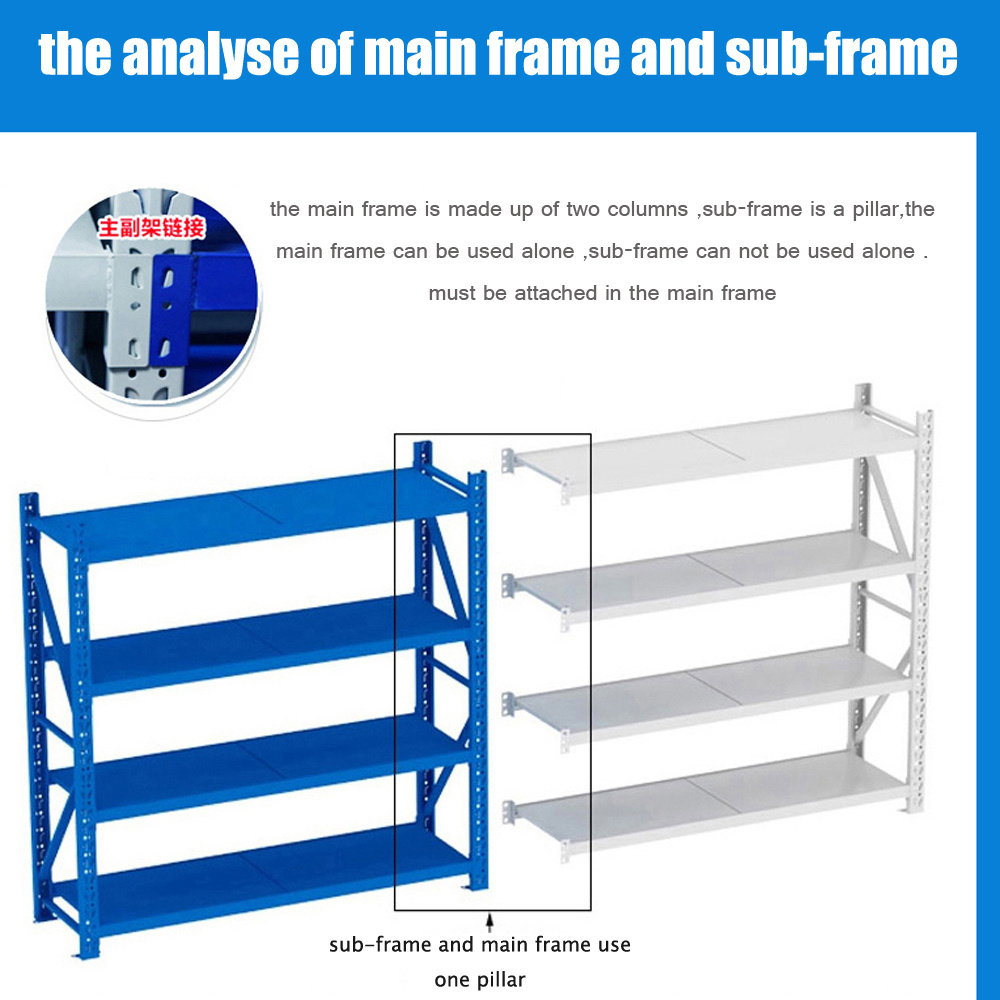 Cheap Factory Custom Heavy duty Supermarket Metal Warehouse Storage Racking Storage Racking Wholesale