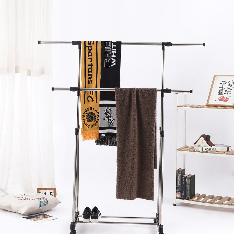 Portable Folding Hanging stand Clothes Drying Rack Standing Laundry Hanger