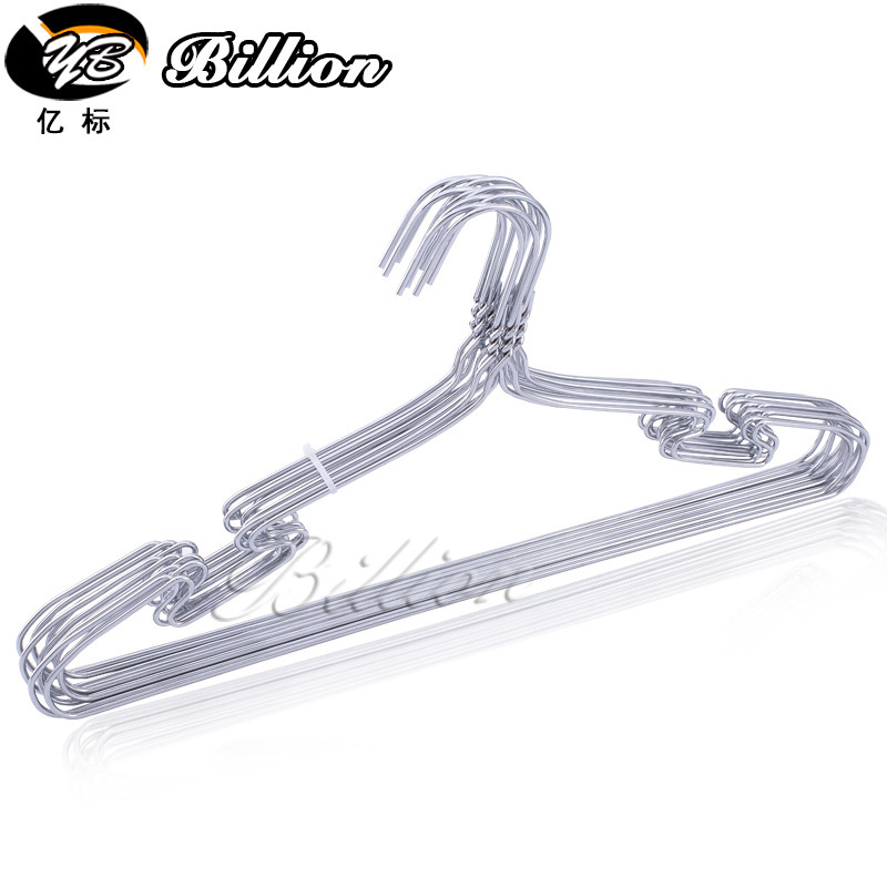 High Quality  Stainless Steel clothing hanger Metal Clothes Hanger with Groove