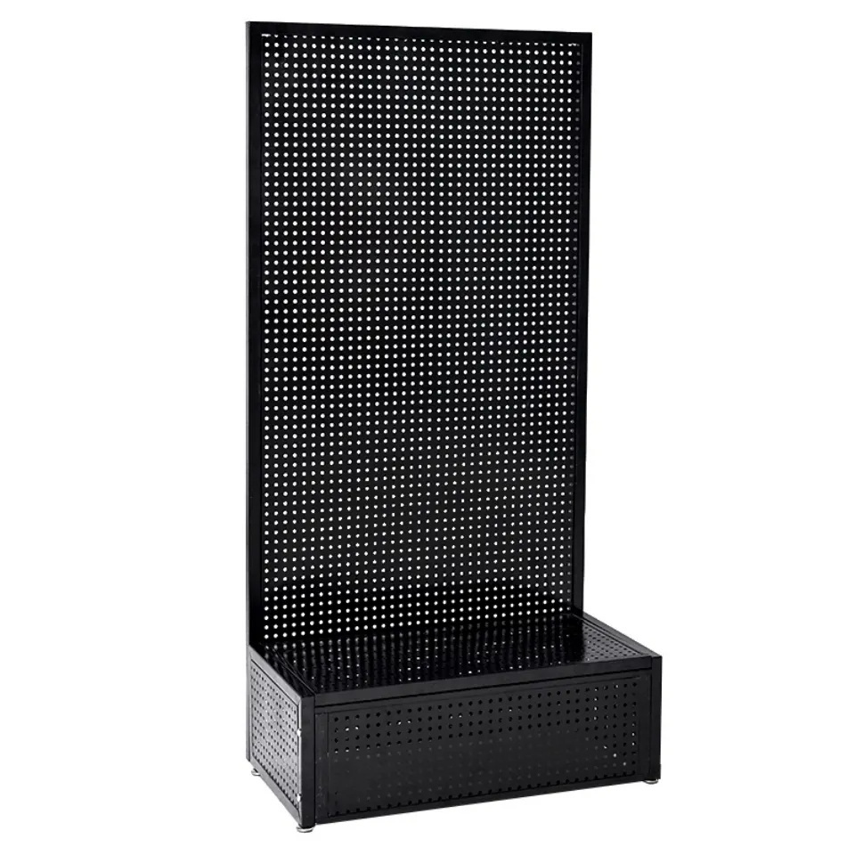 wholesale metal supermarket  peg board shelf  display racks