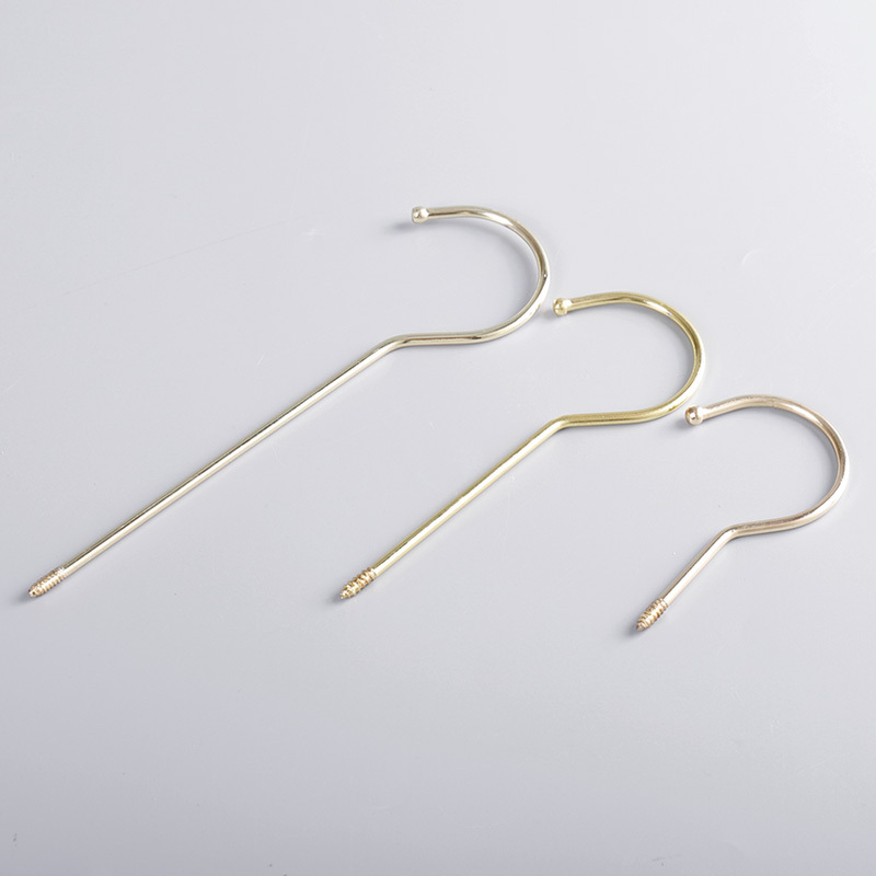 Various model size wood hanger Metal garment Hooks For Clothes Hanger