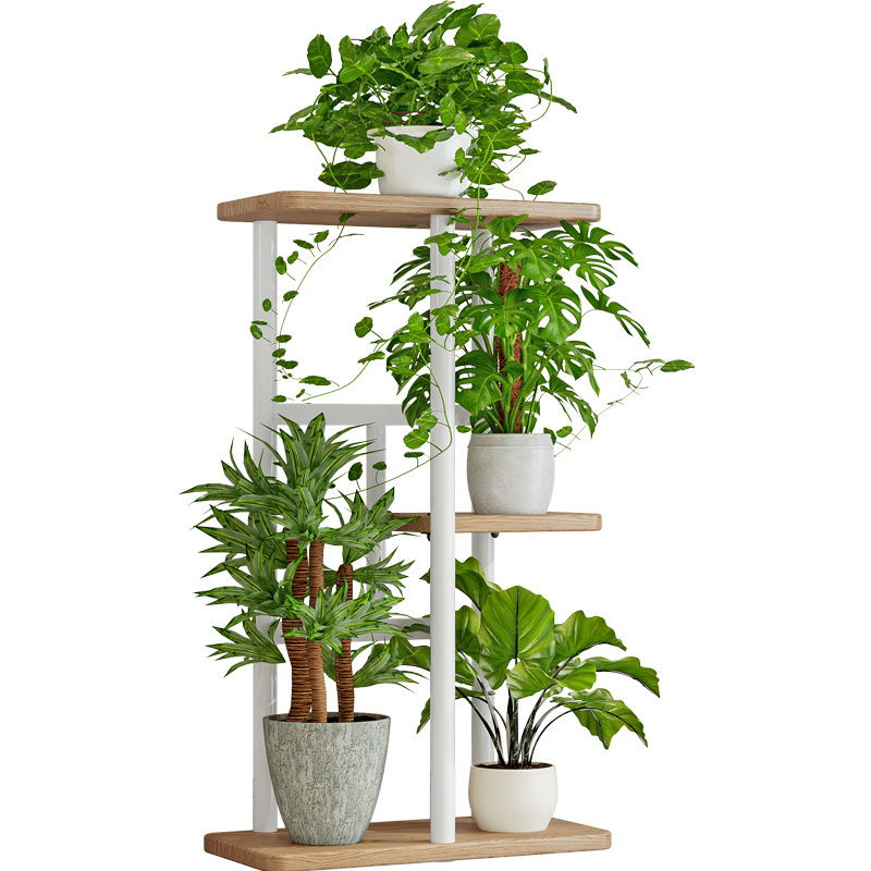 Hot Sales High Quality Creative Wrought Iron Multi-Layer Flower Stand Indoor Floor Plant Stand Plant hangers