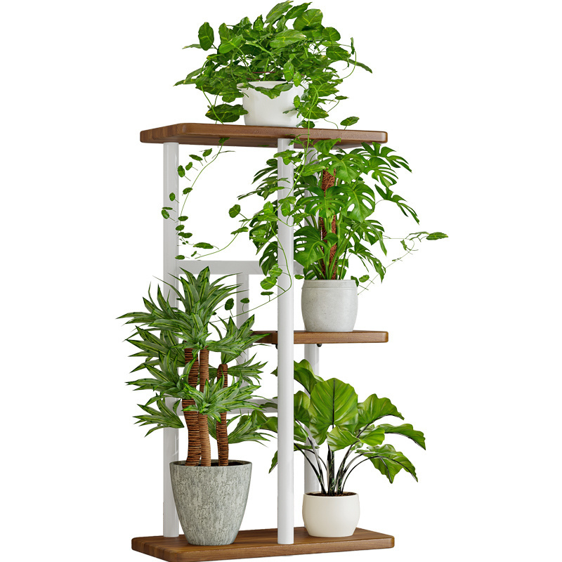 Hot Sales High Quality Creative Wrought Iron Multi-Layer Flower Stand Indoor Floor Plant Stand Plant hangers