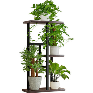 Hot Sales High Quality Creative Wrought Iron Multi-Layer Flower Stand Indoor Floor Plant Stand Plant hangers