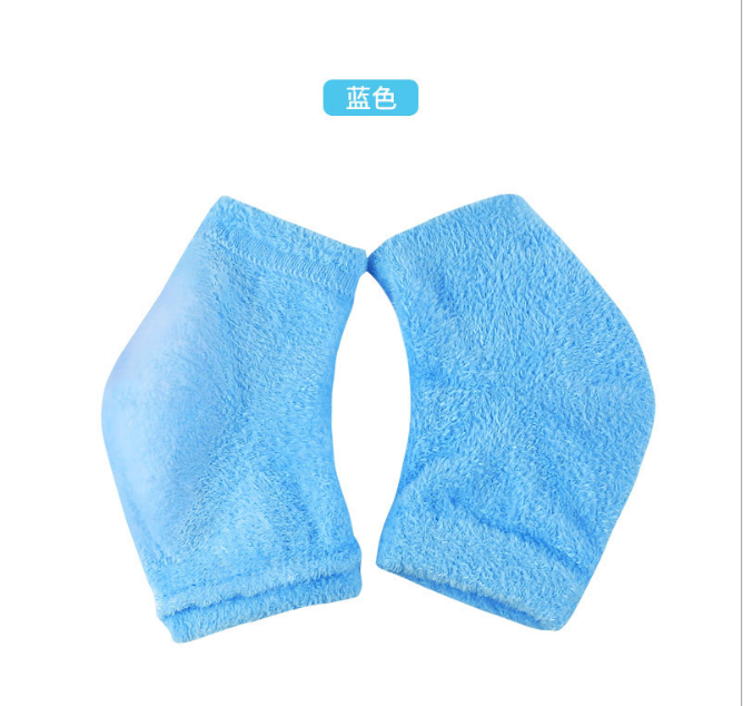 Moisturizing Heel Socks Gel Lined Toeless Spa Socks to Heal and Treat Dry, Cracked Heels While You Sleep #HGW-003