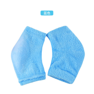 Moisturizing Heel Socks Gel Lined Toeless Spa Socks to Heal and Treat Dry, Cracked Heels While You Sleep #HGW-003